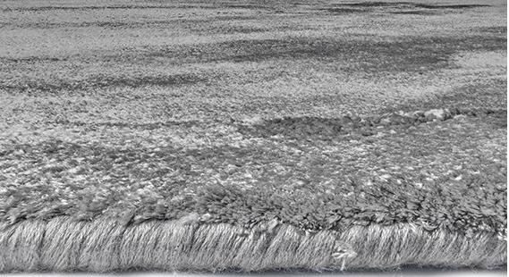 Tapete Redondo Luna Cinzento