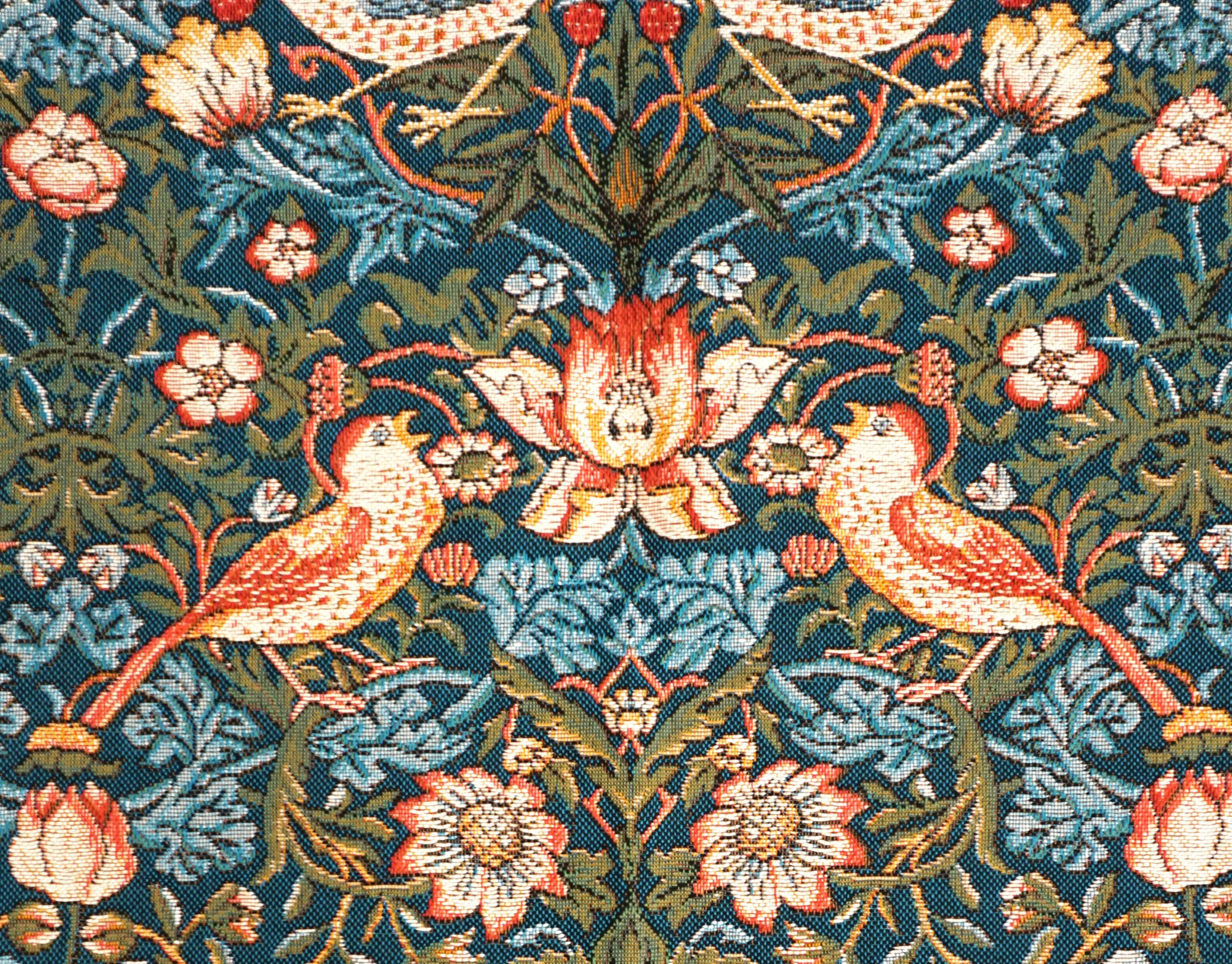 Tapeçaria ladrão de morangos, W. Morris | Tamanho: 75 × 100 cm