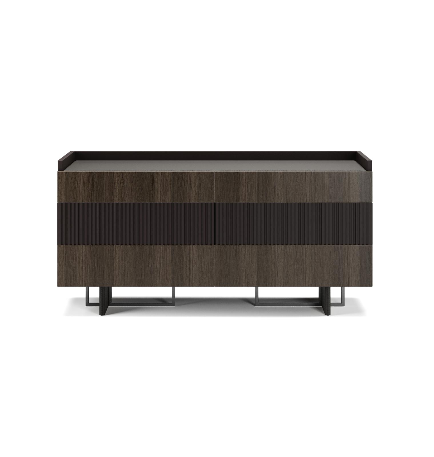 Aparador Baixo Escuro Keith