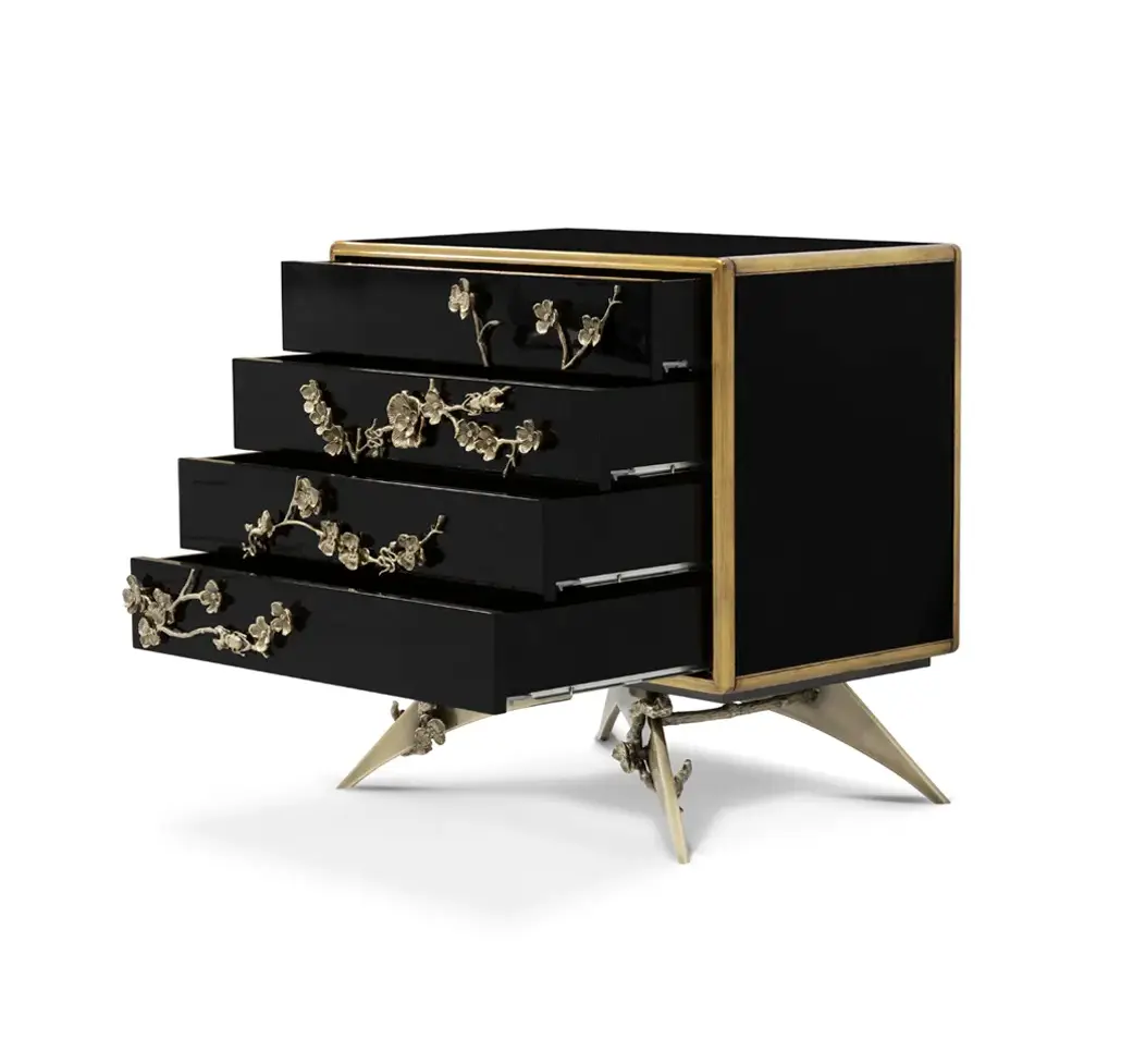 Mesa de Cabeceira Lacada Mirage