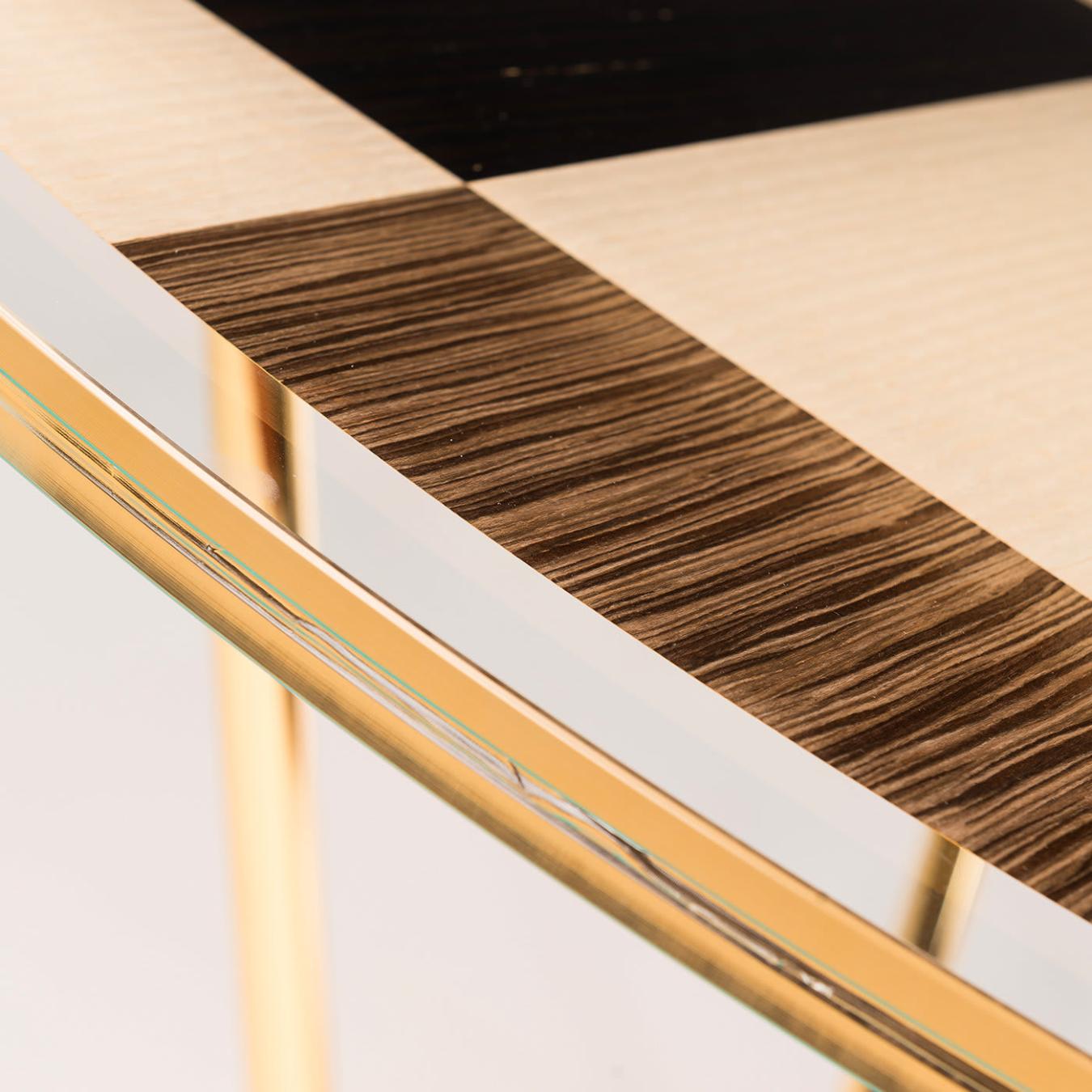 Mesa de Jantar Redonda Piet em Vidro