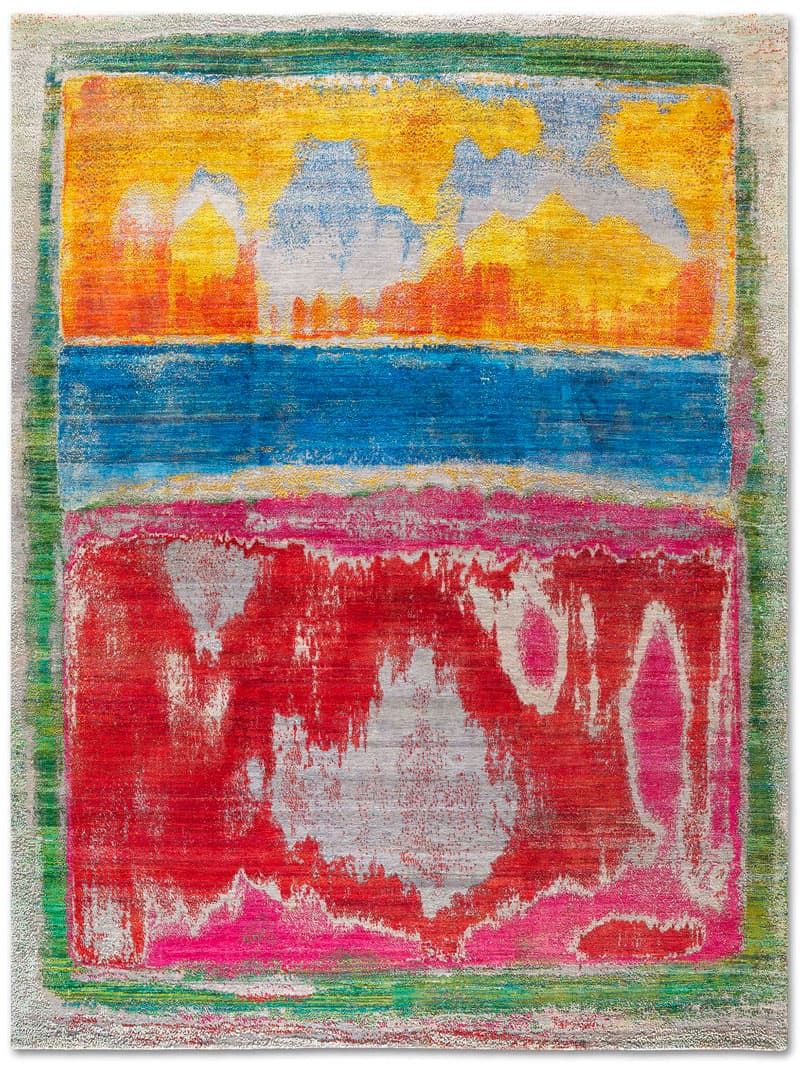 Tapete Pacific High Feito à Mão Luxury