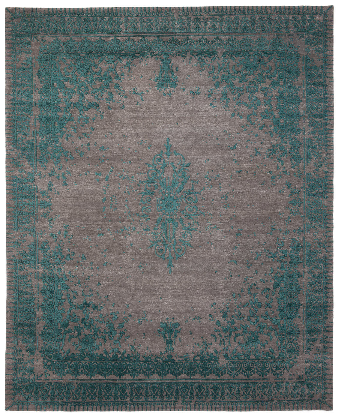 Tapete Ferrara Special Rocked Cinzento Azul | Tamanho: 200 × 300 cm