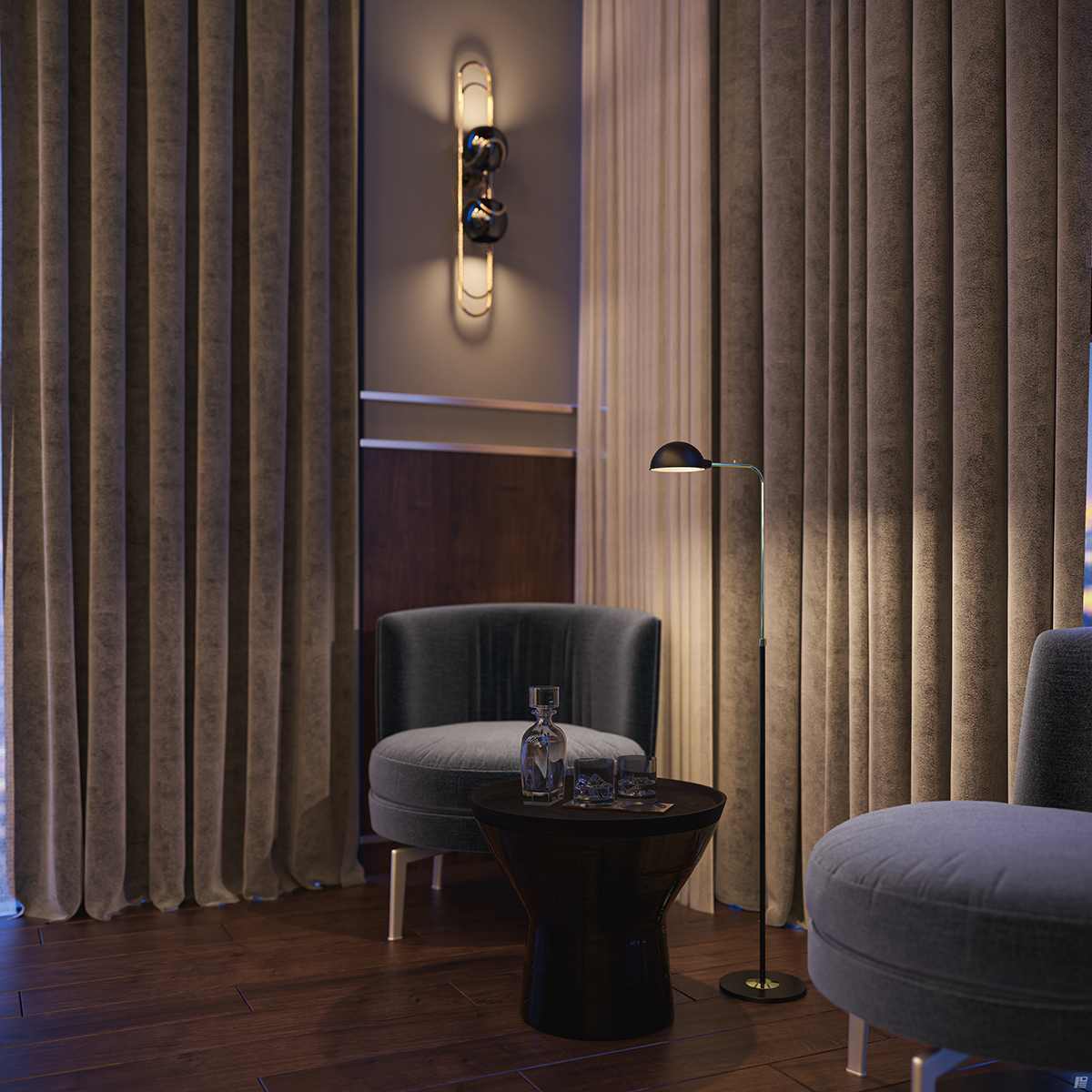 Candeeiro de parede astronauta - 1