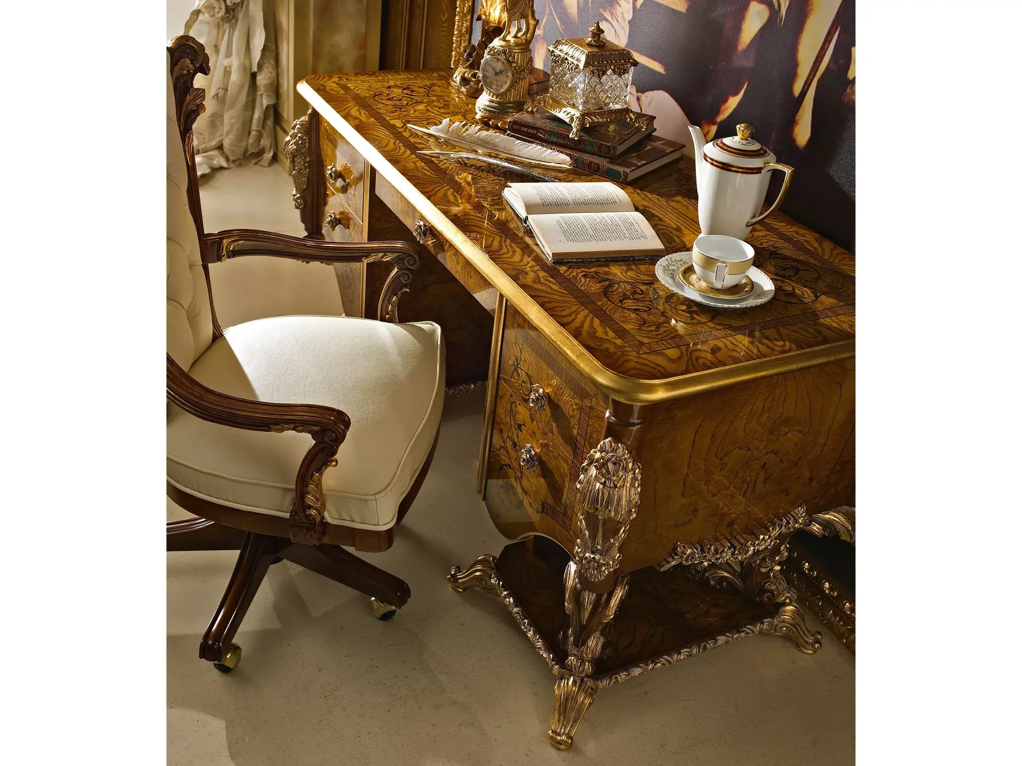 Secretária Dolcevita com Gavetas