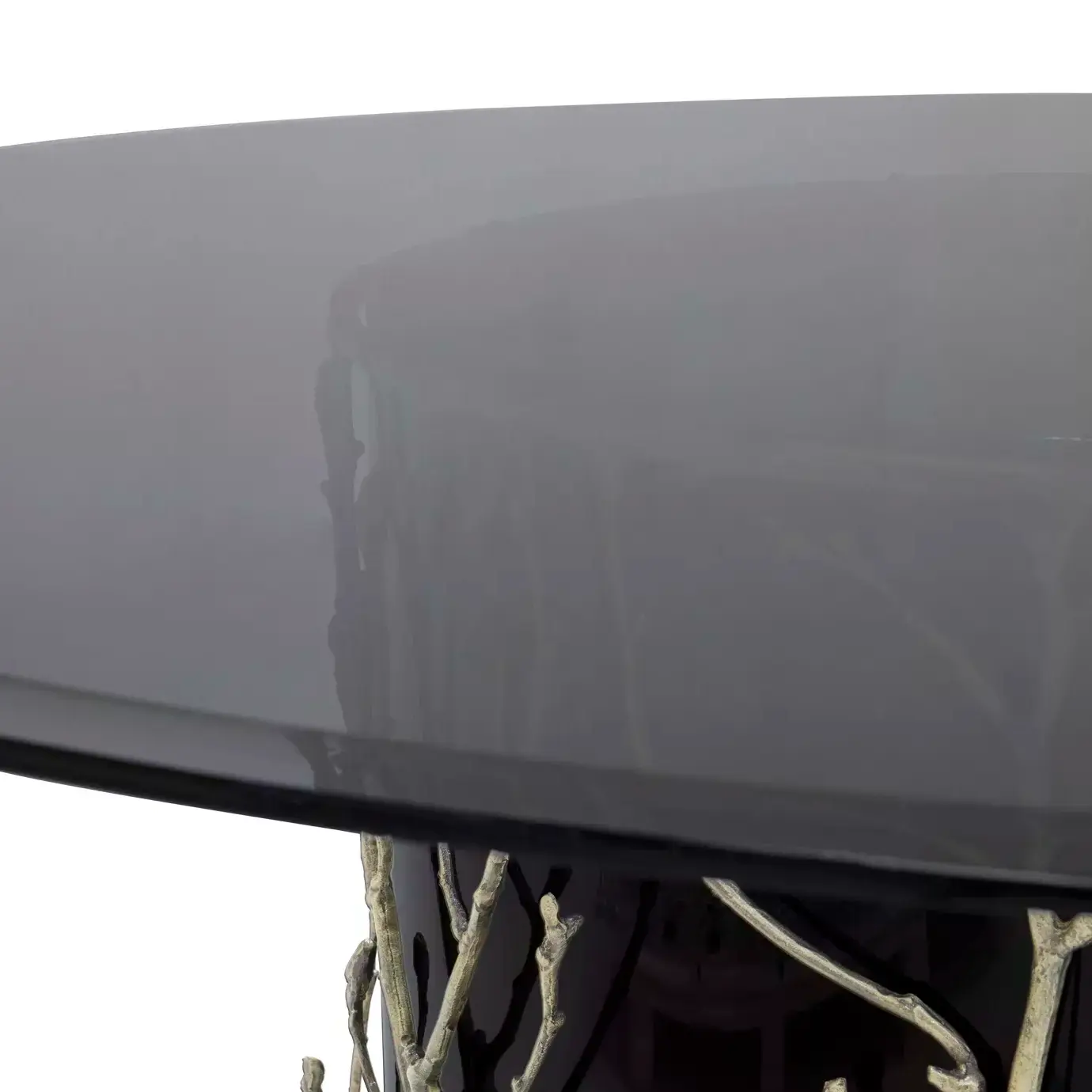 Mesa de Jantar Tampo Vidro Elowen