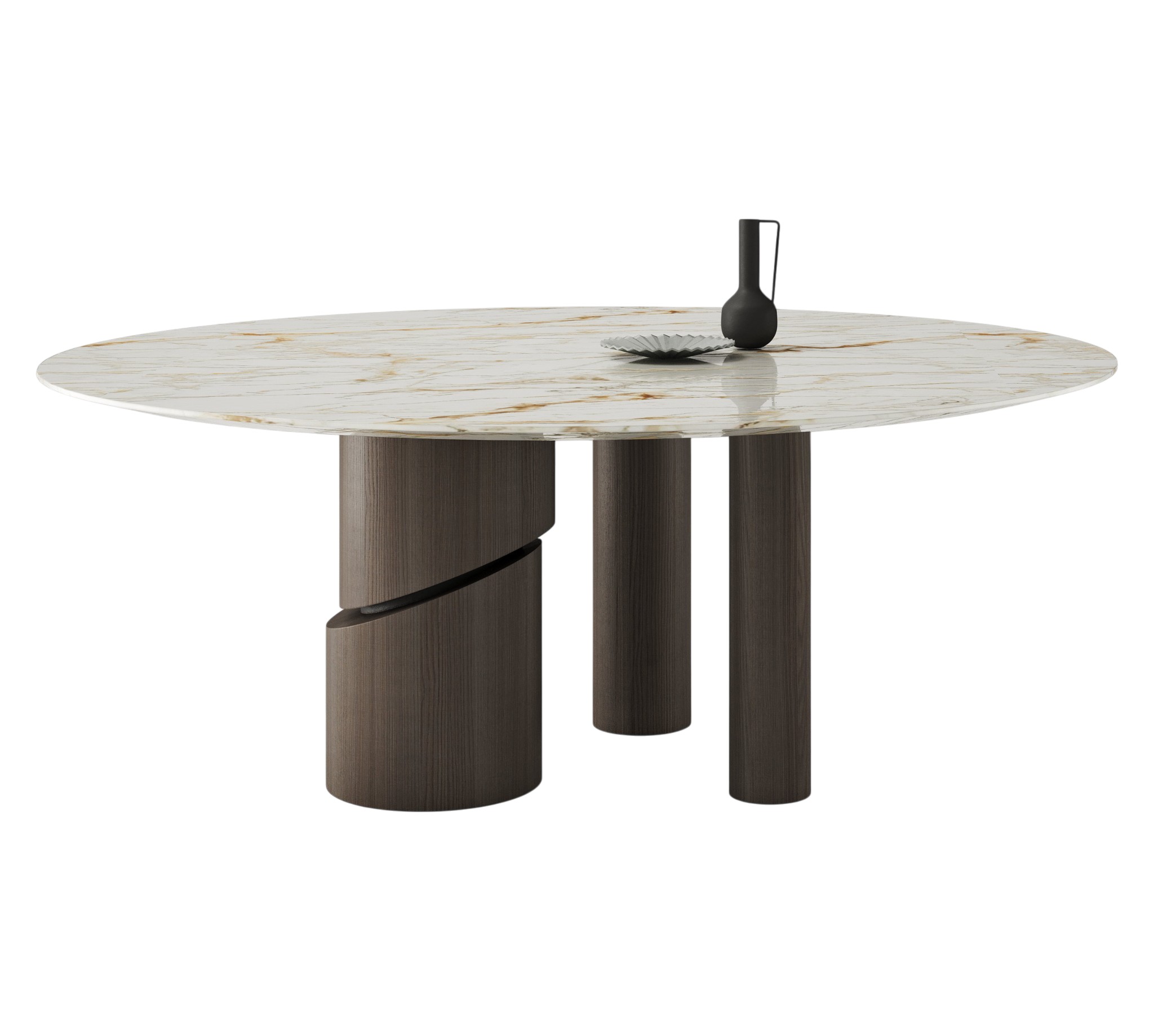 Mesa de Jantar Redonda Goemon