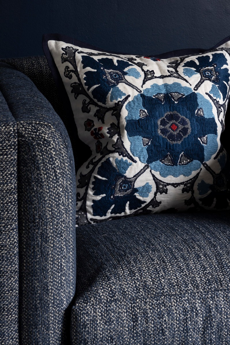 Almofada Alexi Indigo 50 × 50