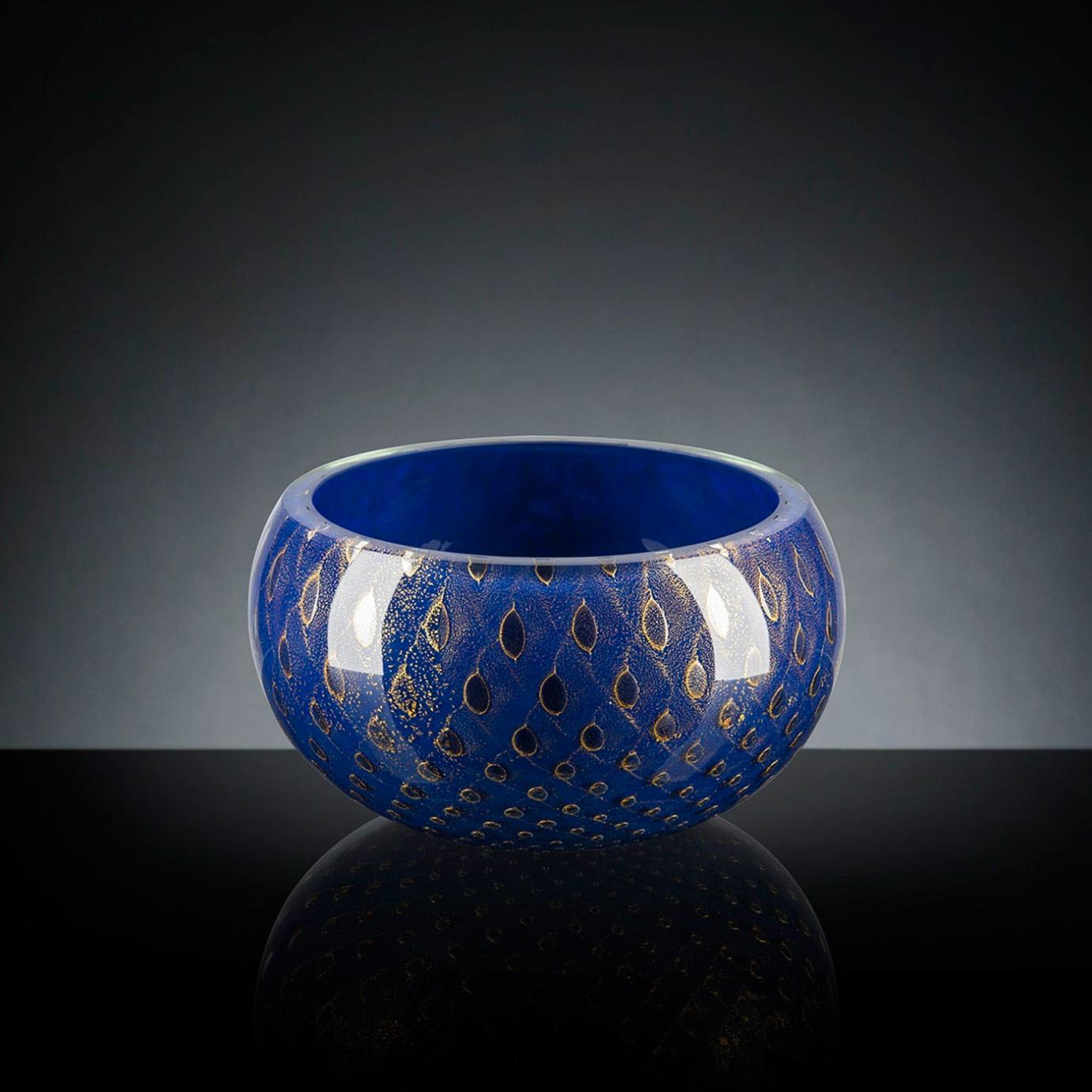 Taça Mocenigo Azul e Dourada