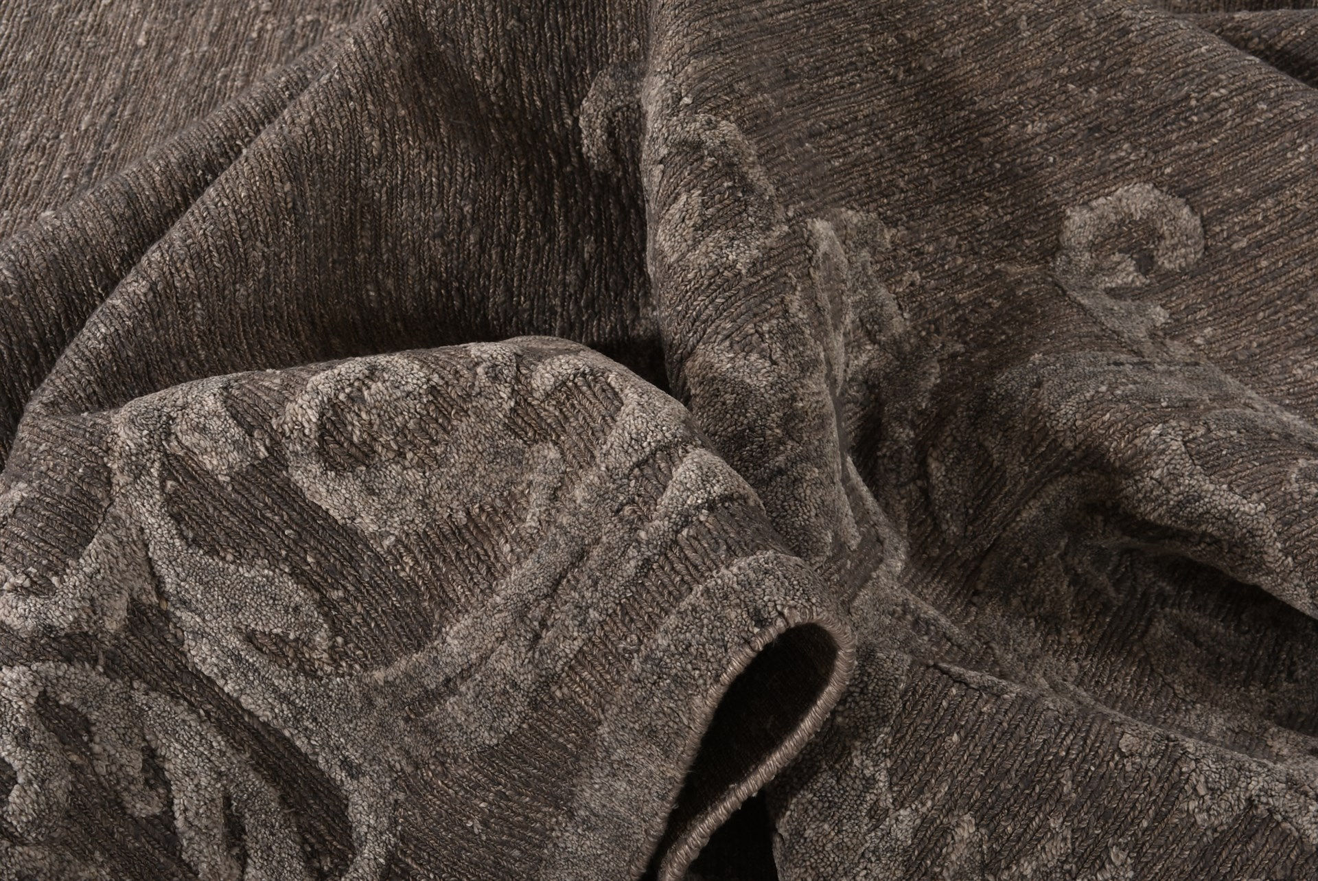 Tapete Feito à Mão Seda de Bambu Indiano