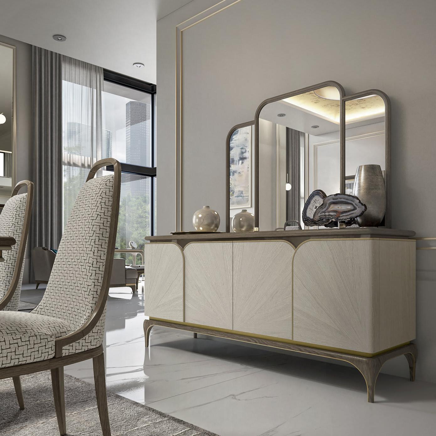 Aparador italiano deluxe | Configuração: Com espelho Aparador italiano deluxe | Configuração: Com espelho