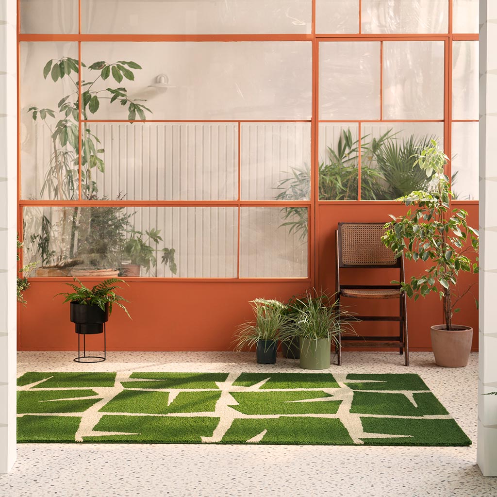 Tapete Exterior Moqui Verde | Tamanho: 160 × 230 cm