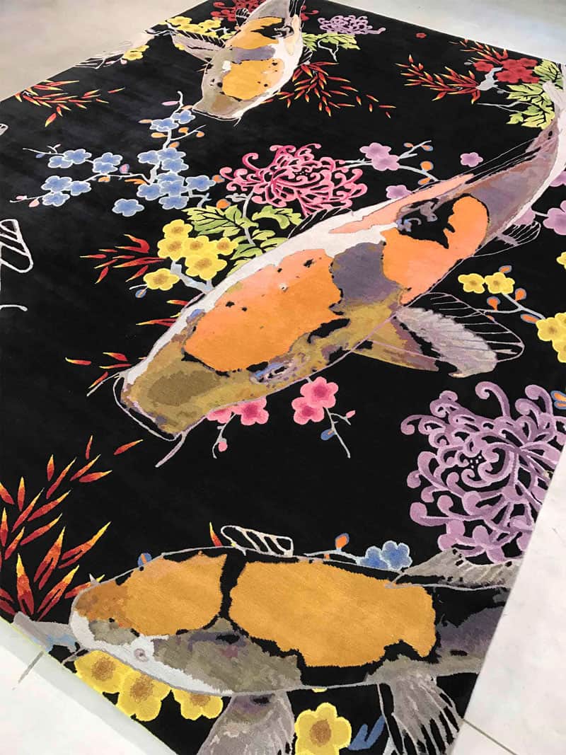 Tapete Fish Luxury Feito à Mão