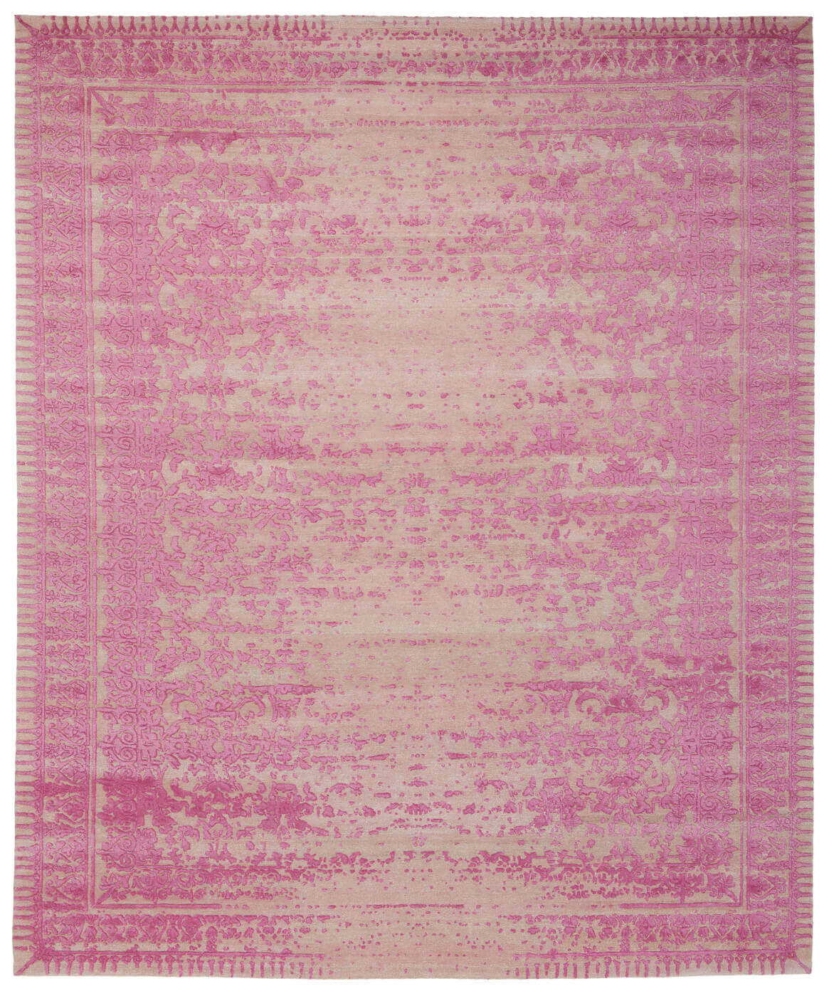 Tapete Ferrara Stomped Reverse Rosa | Tamanho: 280 × 360 cm