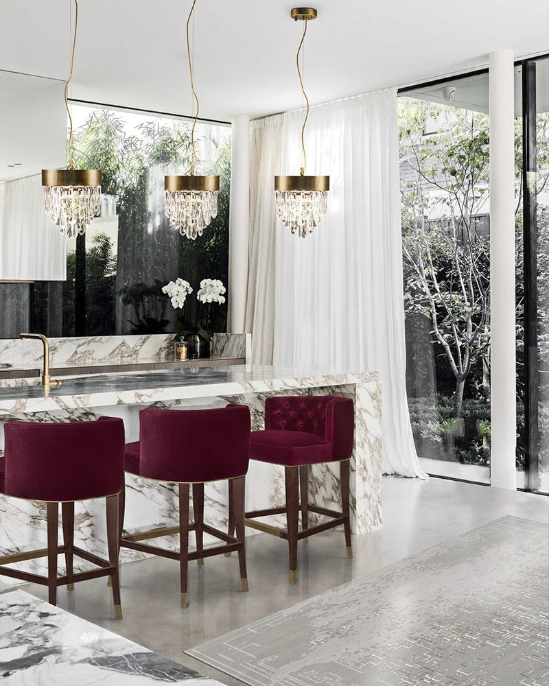 Cadeira de Jantar Prestige Azul Céu - 4