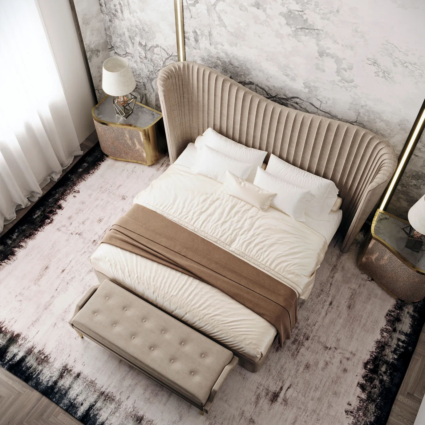 Mesa de Cabeceira Poêm