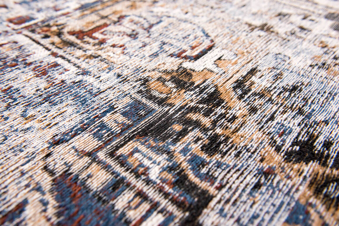 Tapete 8707 Divan Azul | Tamanho: 140 × 200 cm