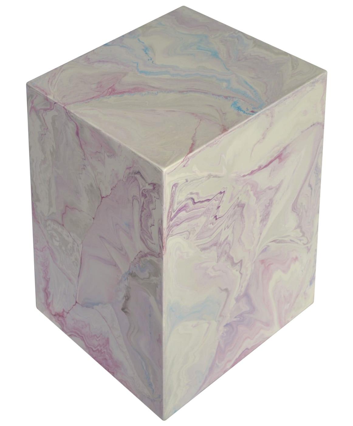 Mesa de Apoio em Scagliola Rosa