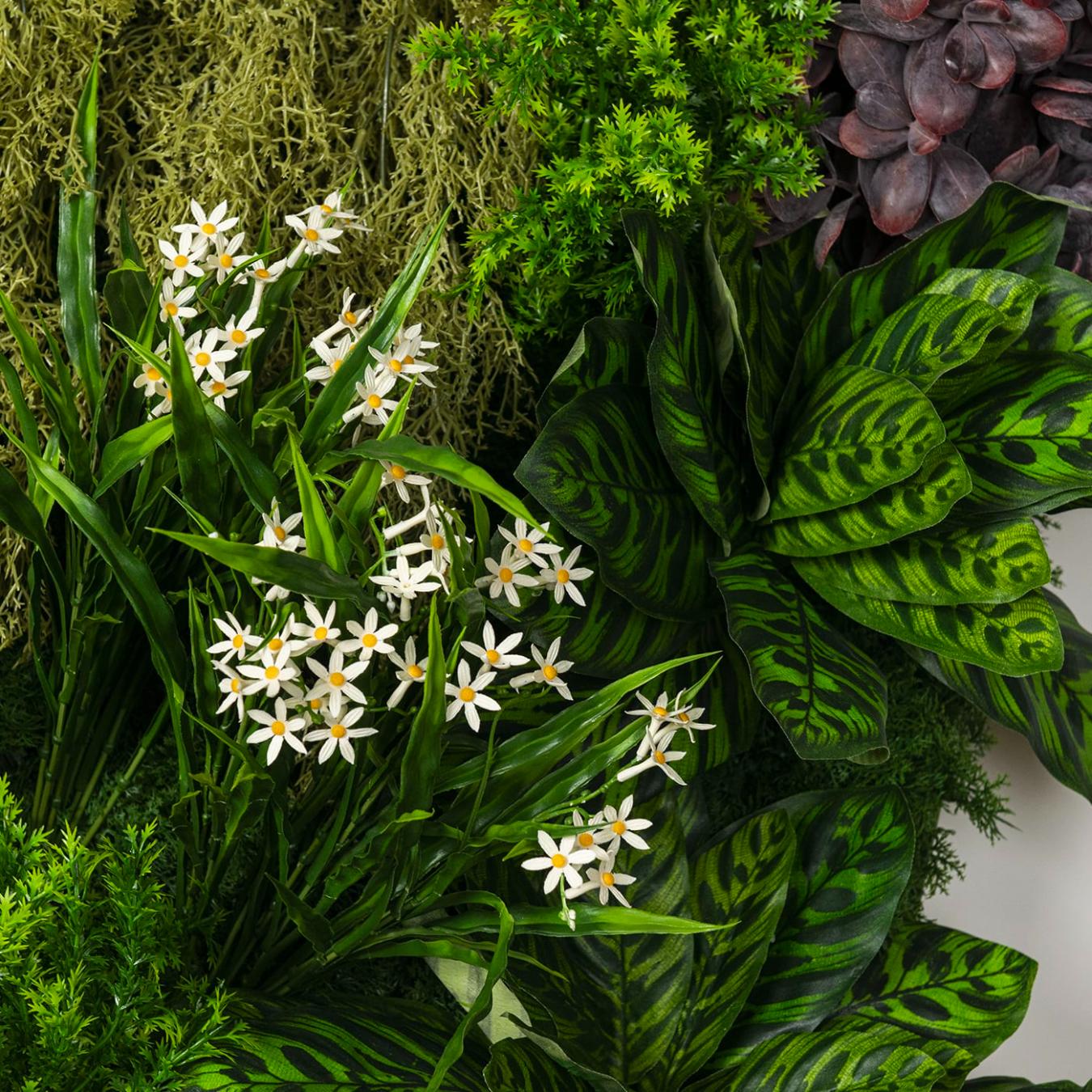 Composição de Parede em Vegetação Exterior Yellowstone