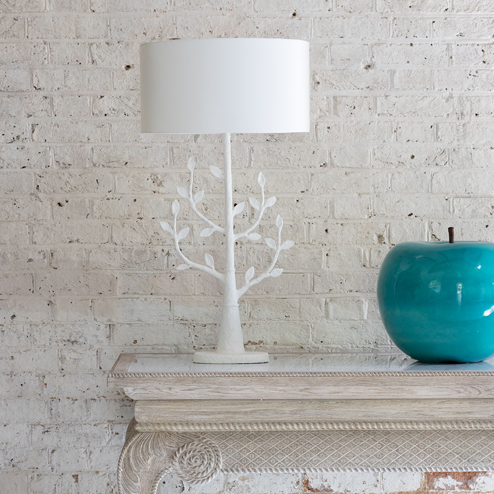 Candeeiro de Mesa Millana com Acabamento Giz