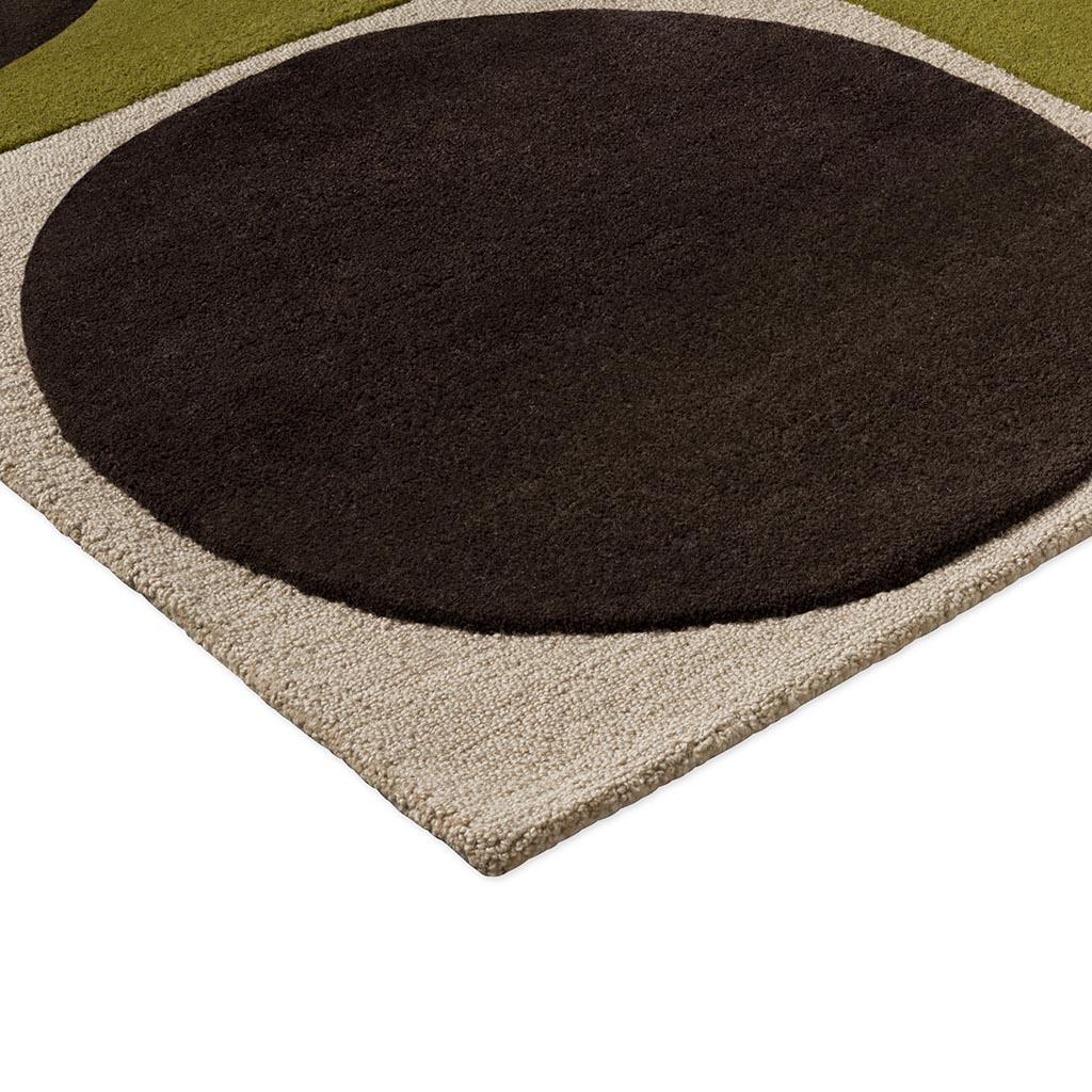 Tapete Spot Square Walnut/Lichen