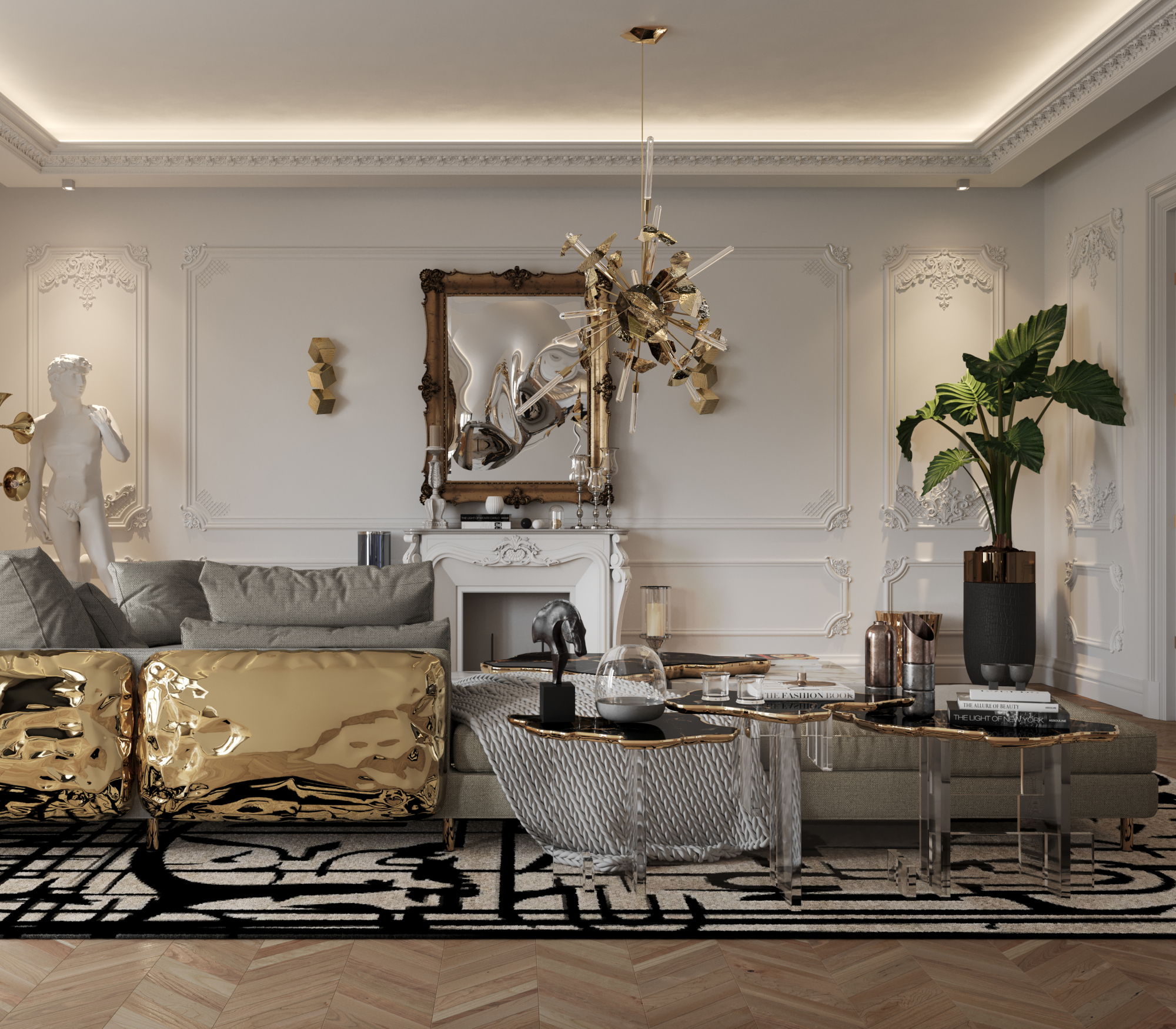 Mesa de Apoio XL Nero Obsidian