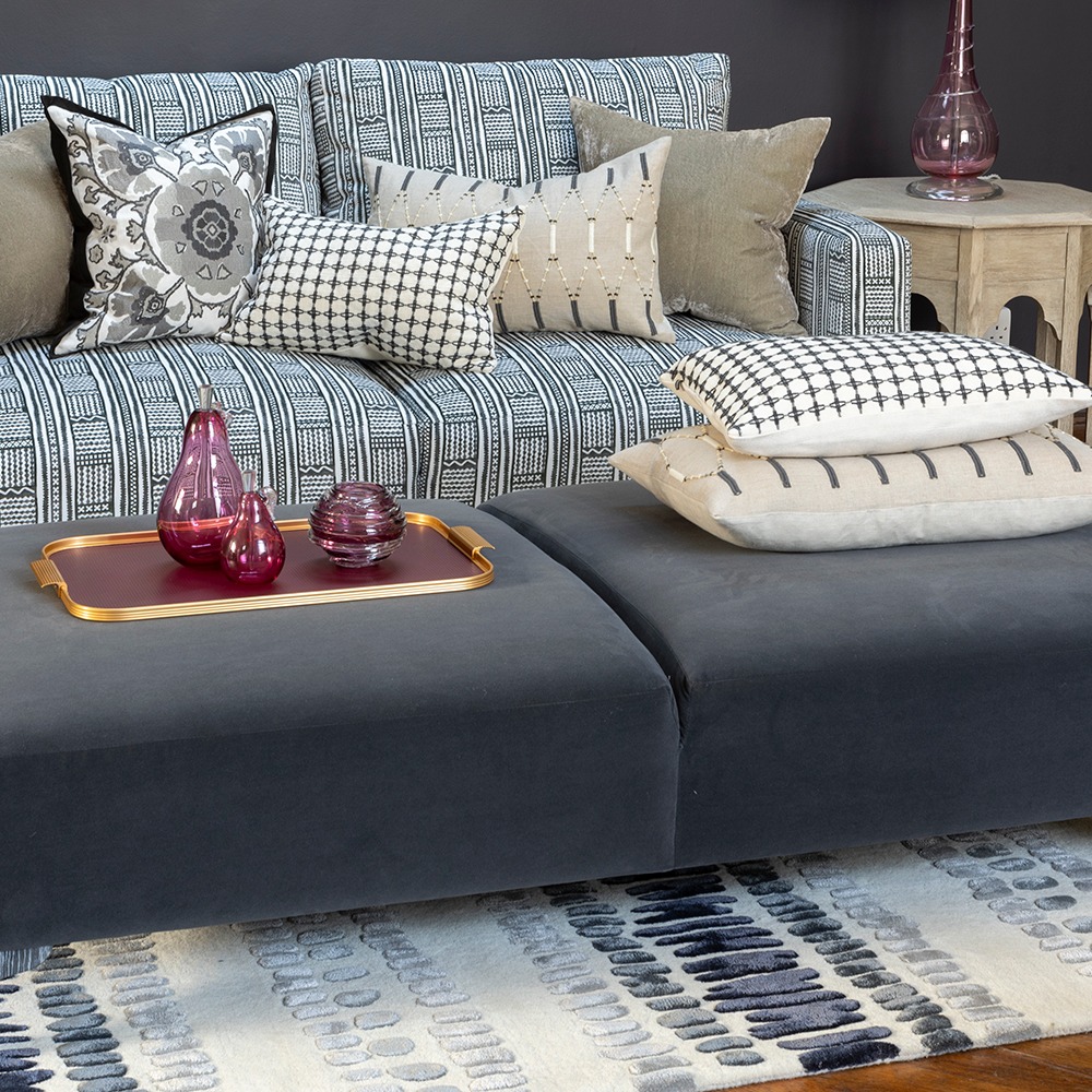 Almofada Alexi Noir 50 × 50