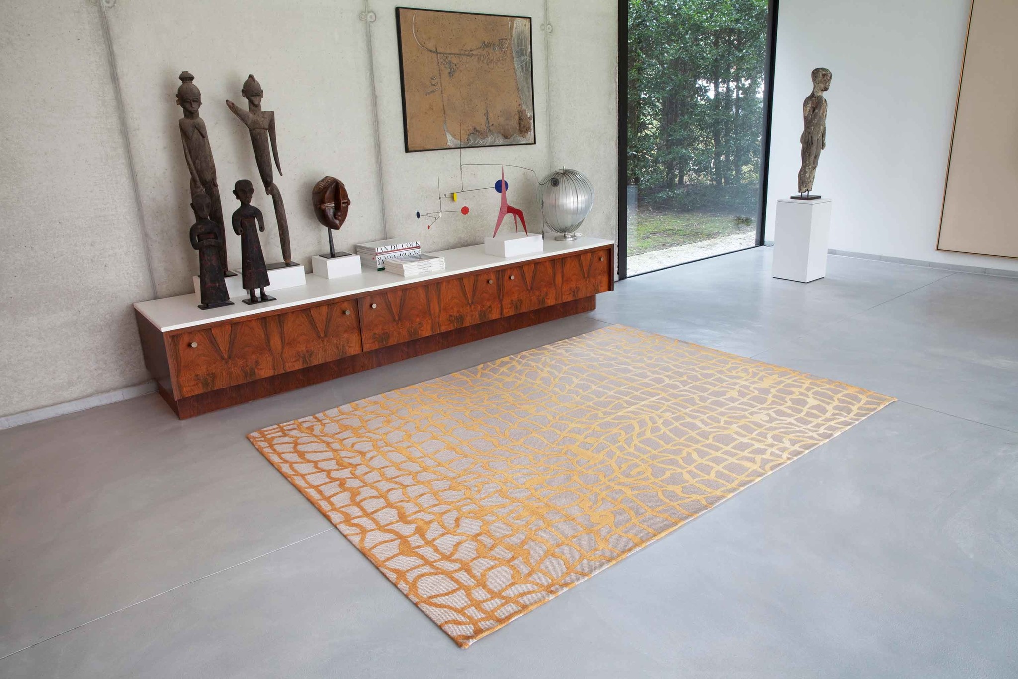Tapete Dedalo - Yellow Scarab 9205 | Tamanho: 200 × 280 cm