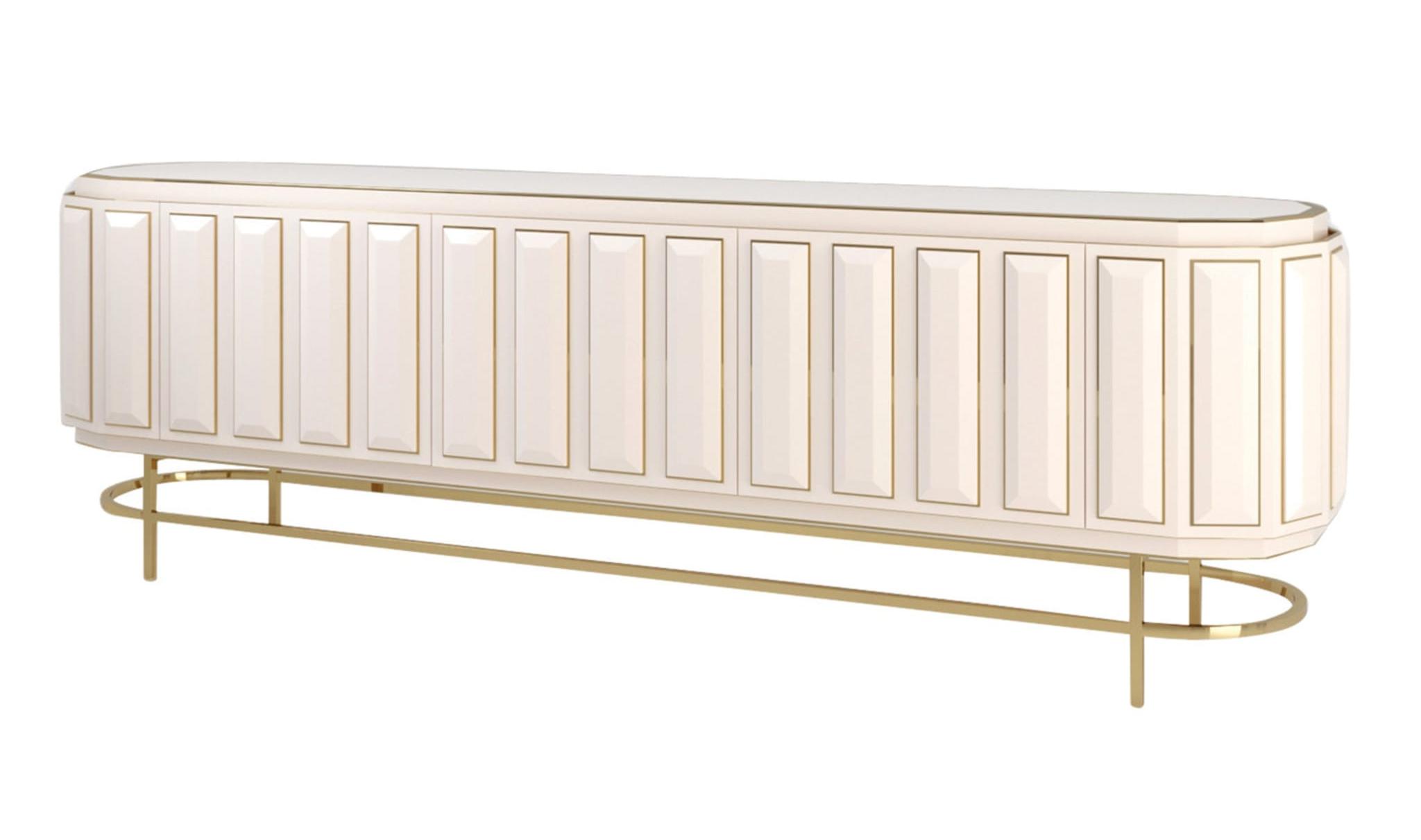 Aparador italiano contemporâneo Century | Acabamento: Lacado mate