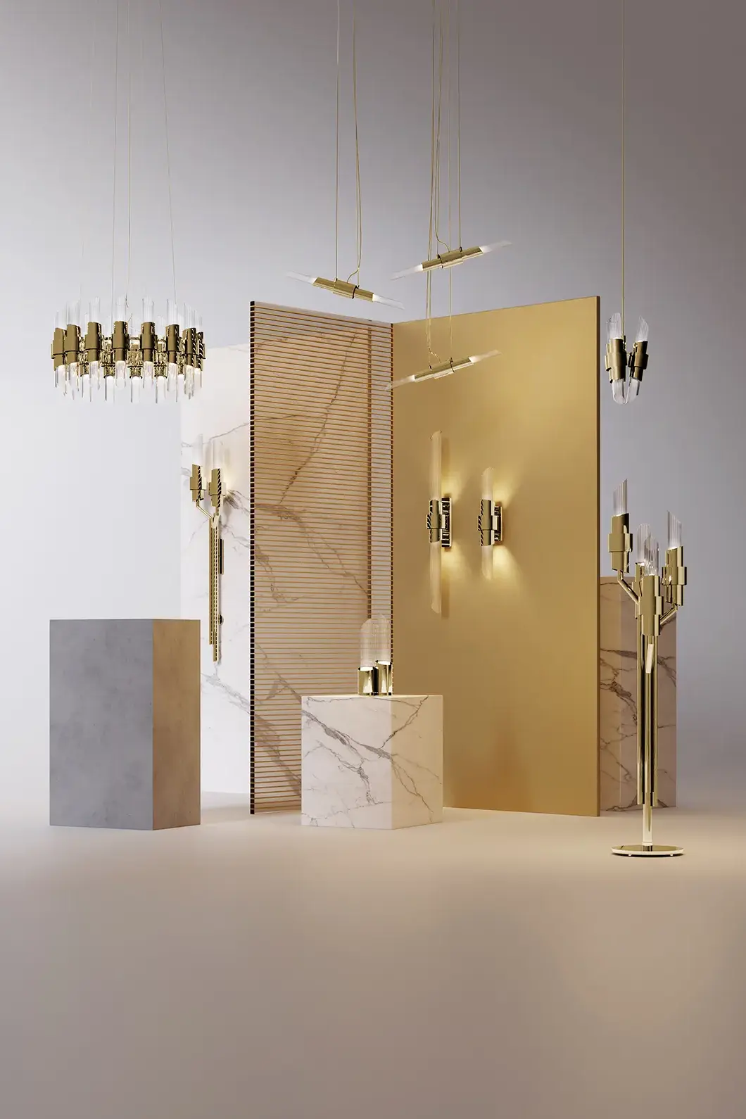 Candeeiro suspenso pequeno XS Stellar