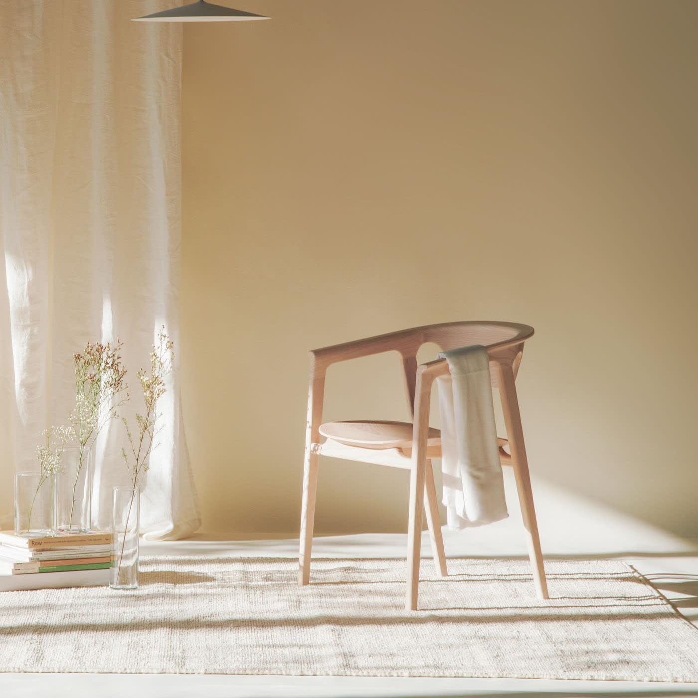 Cadeira Duna Natural em Freixo