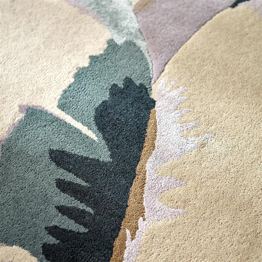 Tapete Calathea Shiitake/Madeira Selvagem