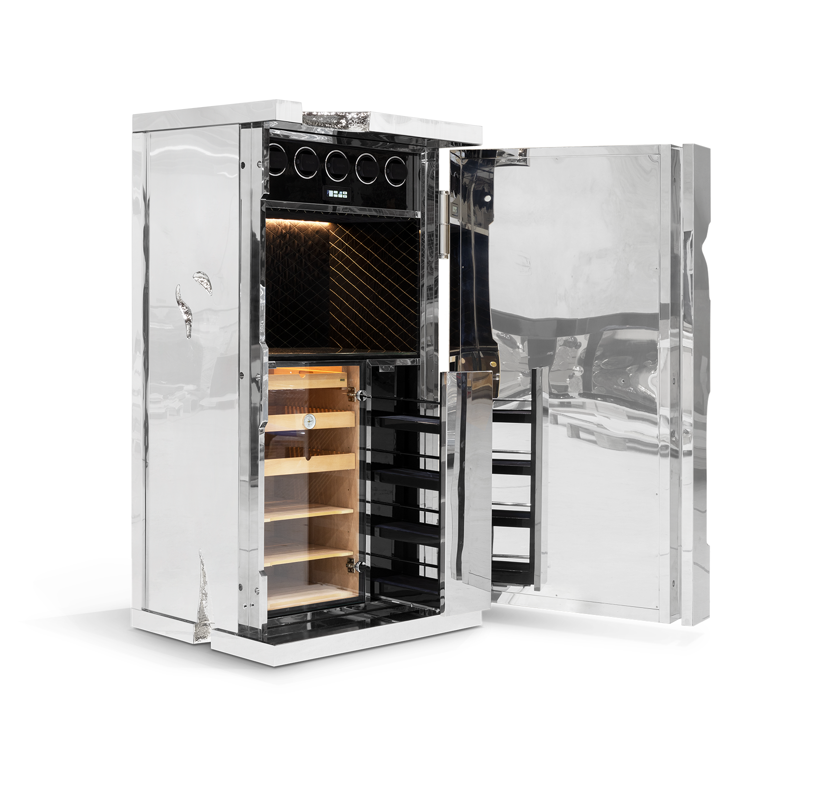 Cofre Elite Prateado Tycoon