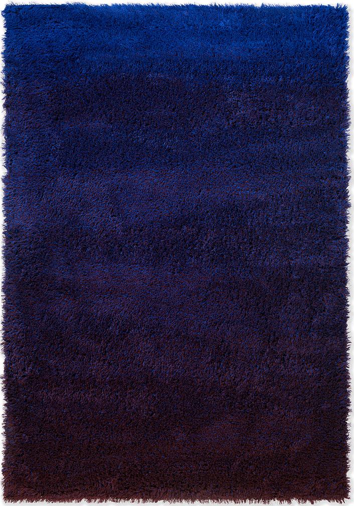 Tapete Shade High Azul Elétrico/Beringela | Tamanho: 200 × 300 cm