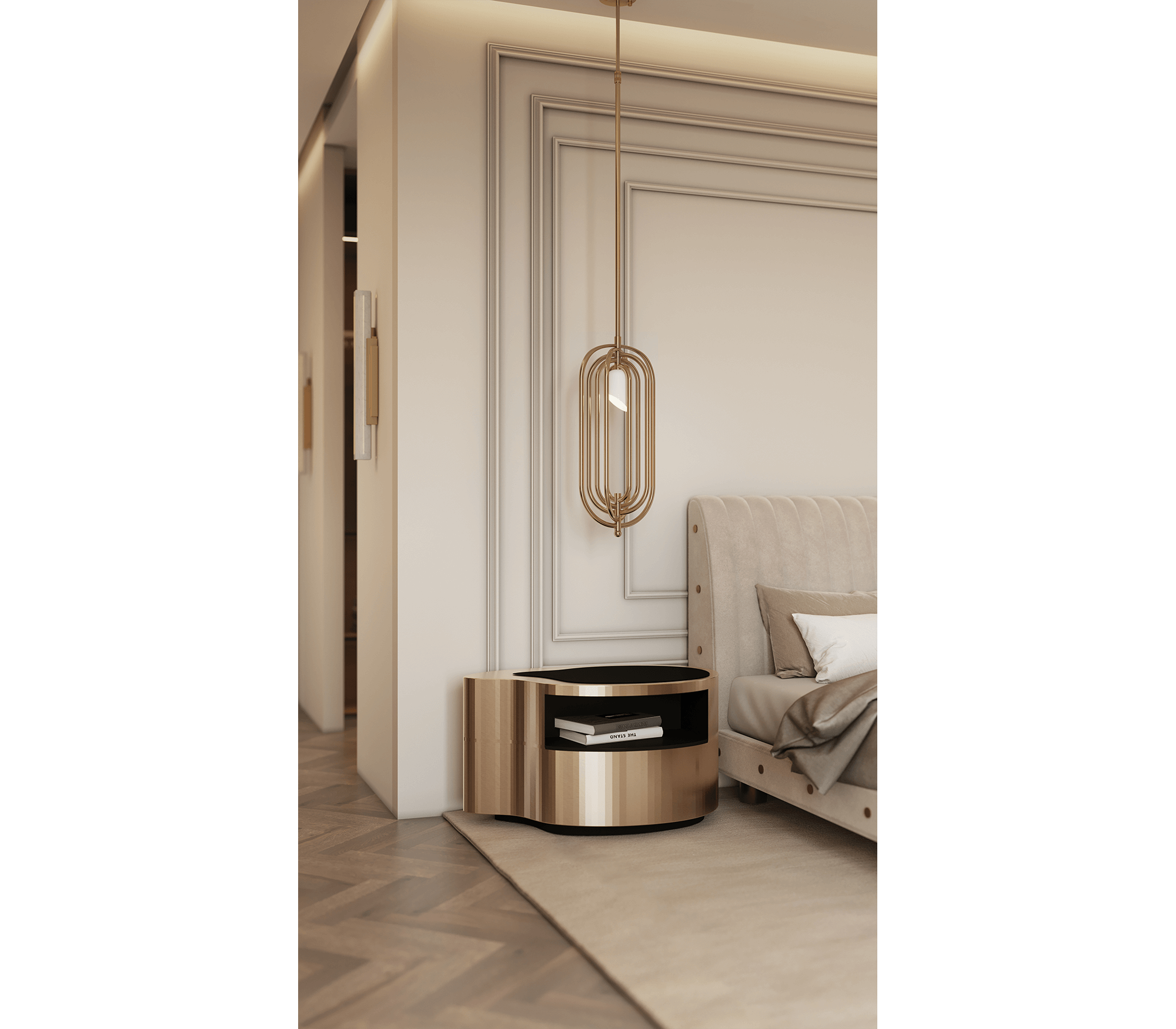 Mesa de Cabeceira Crest