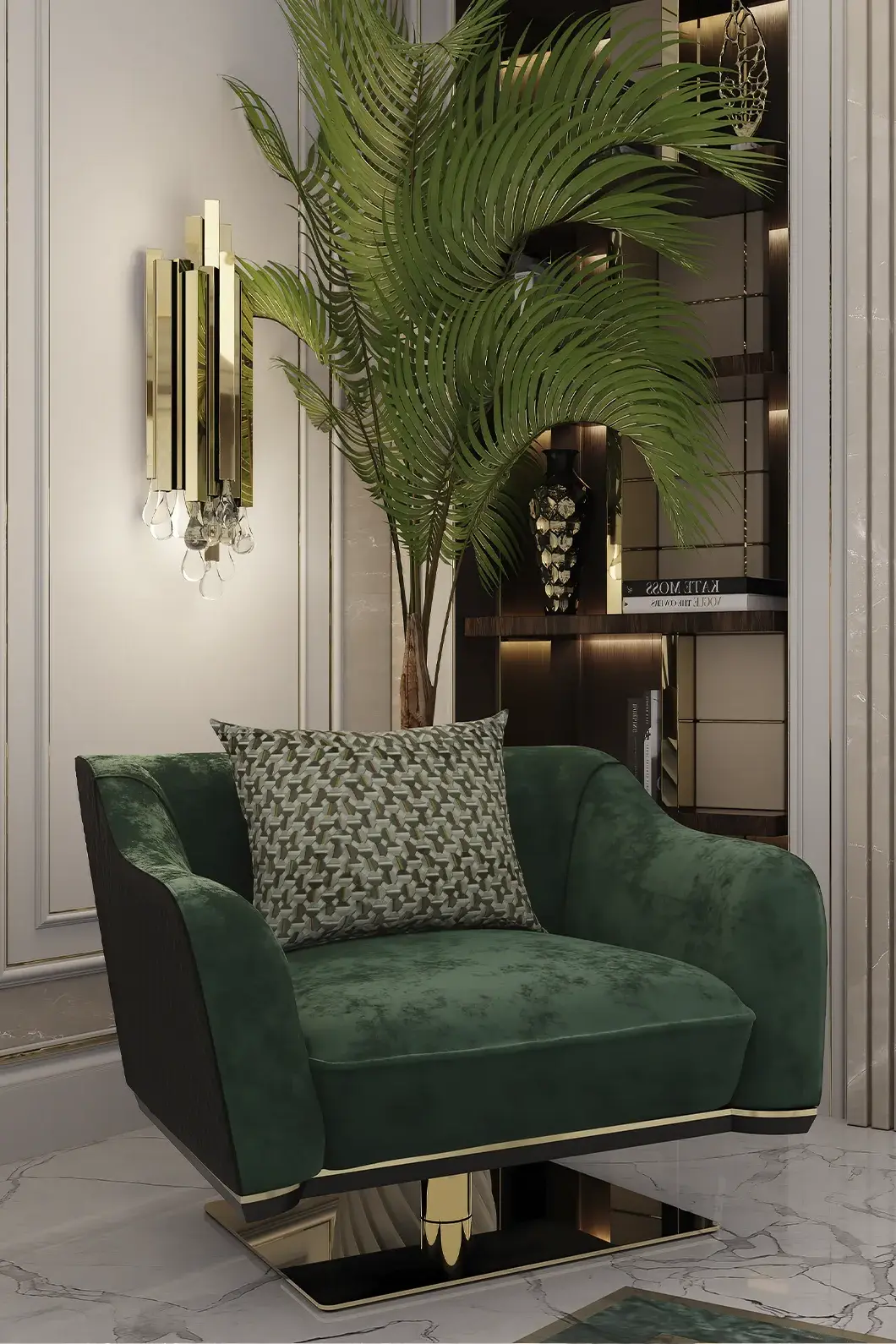 Sofá Individual Giratório Rogue - 6