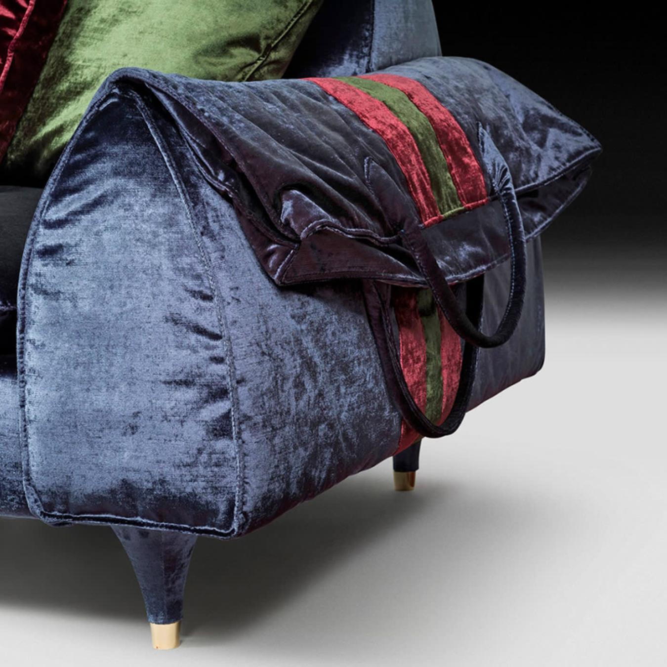 Sofá Eve Bag Azul Marinho