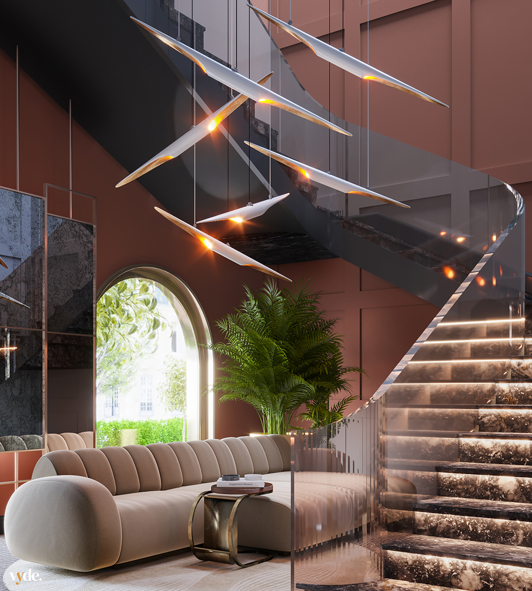 Candeeiro suspenso tom profundo - 6