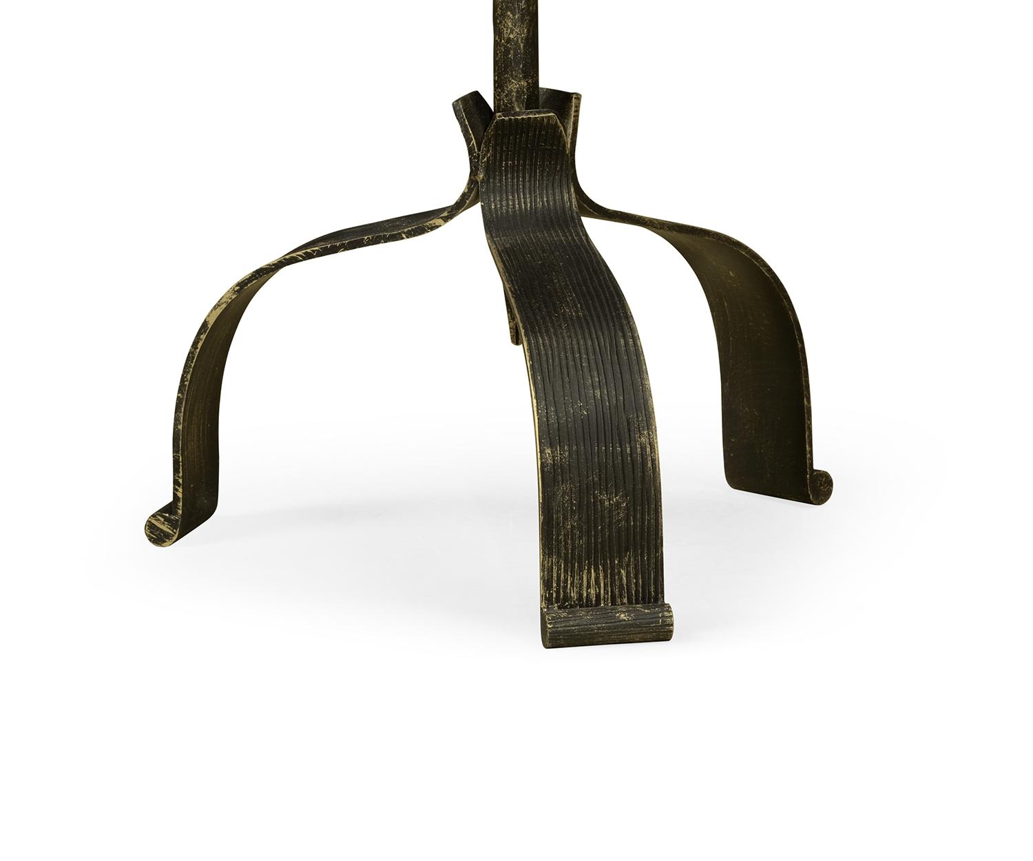 Mesa de Cocktail Ida com Acabamento Bronzeado