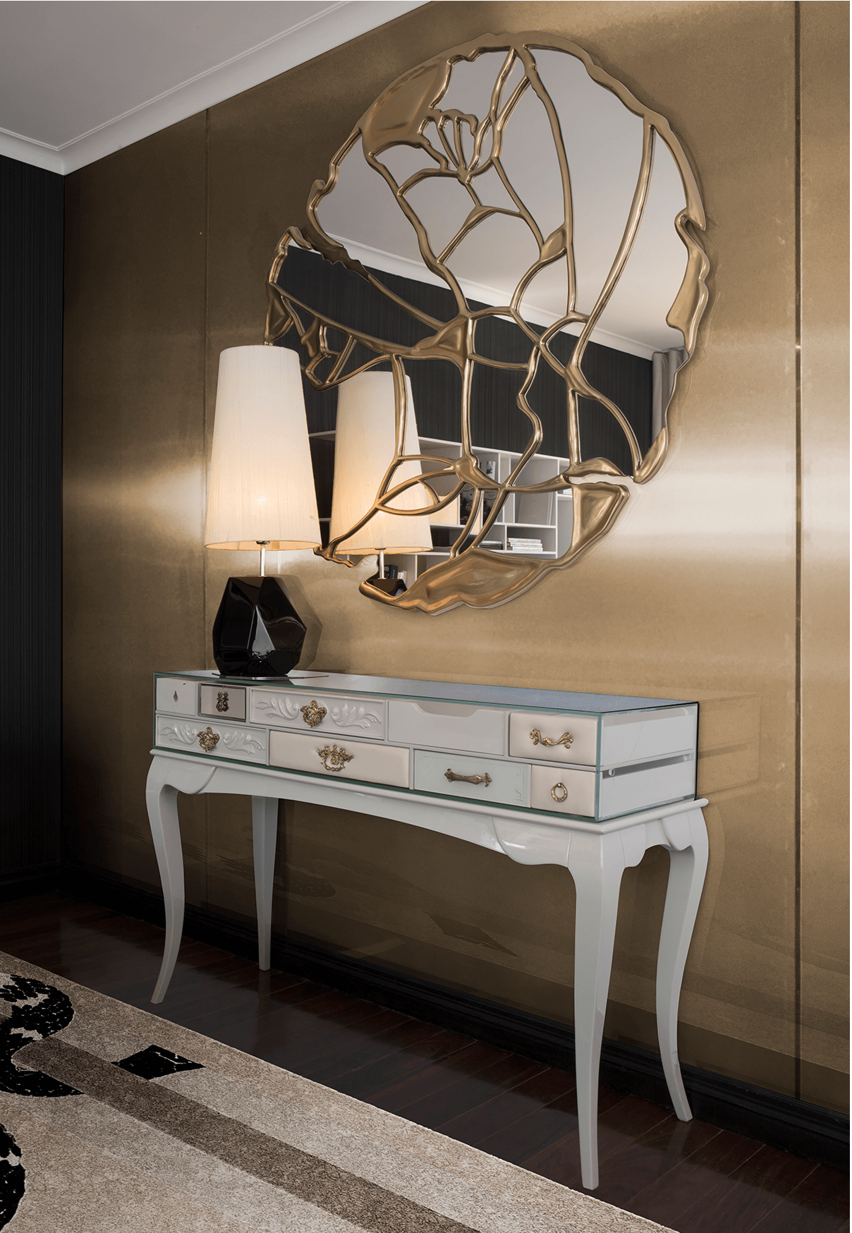 Consola Branca Windsor