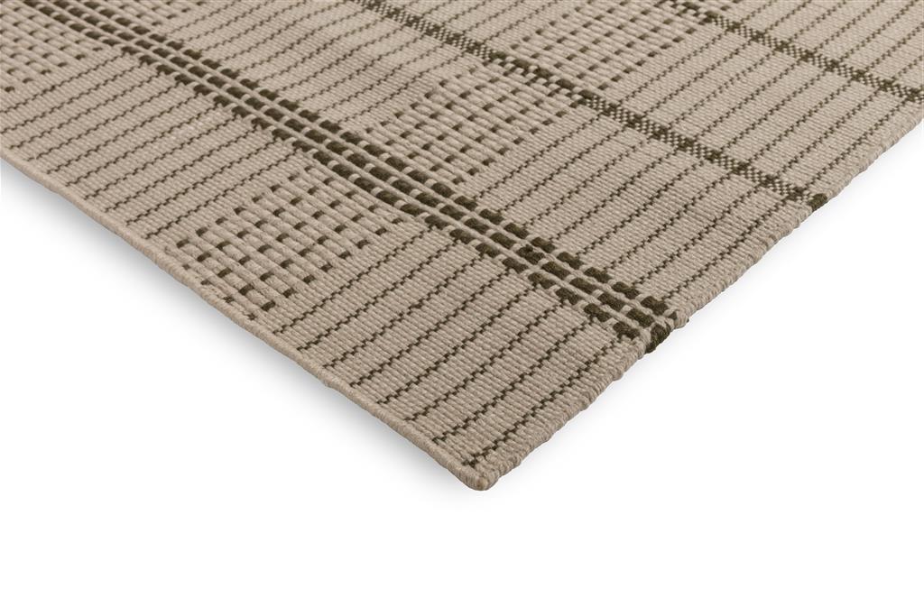 Tapete Exterior Zona Olive Stitch | Tamanho: 140 × 200 cm