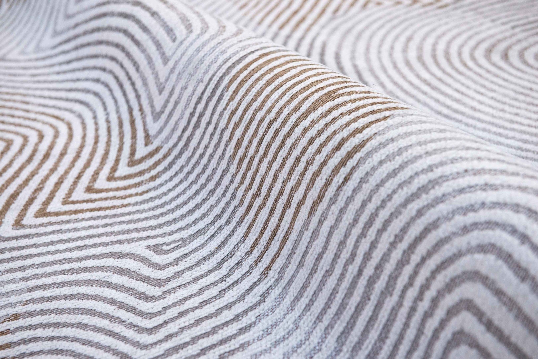 Tapete Oyster Branco 9228 Redondo | Tamanho: Ø 240 cm