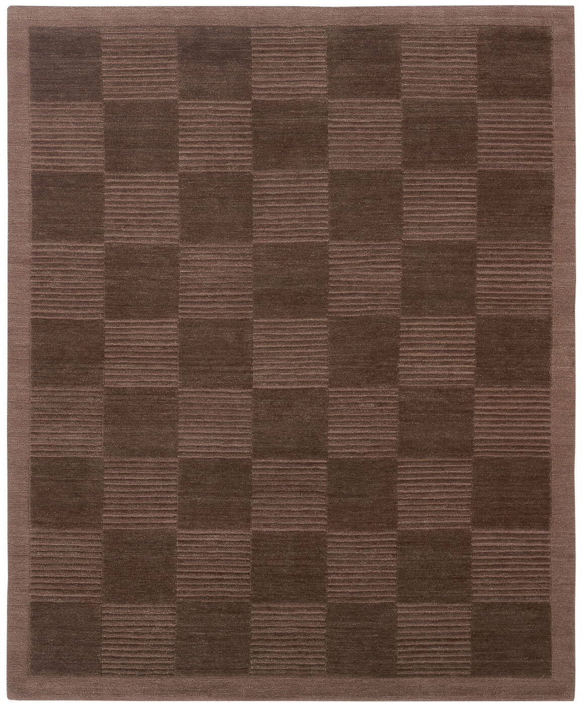 Tapete Deep Cut Border Castanho | Tamanho: 300 × 400 cm