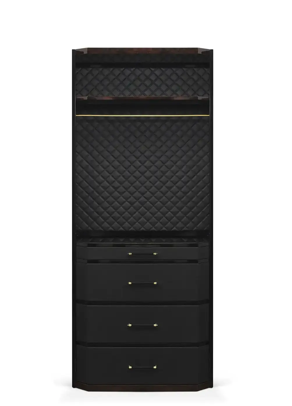 Roupeiro Preto Cadence