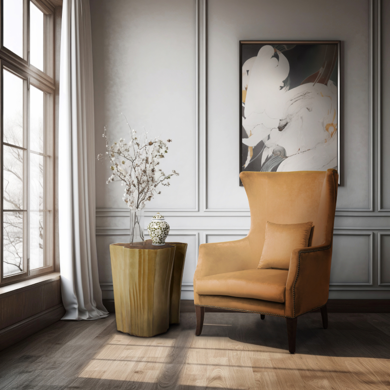 Mesa de Apoio Grande Natural Edge - 2