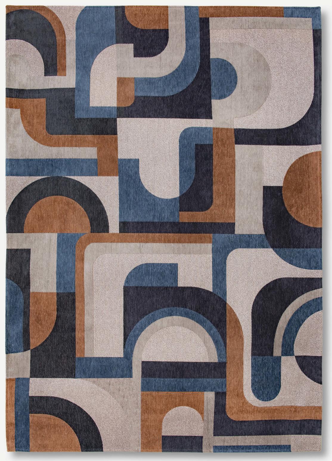 Tapete Camel Azul 9196 | Tamanho: 140 × 200 cm