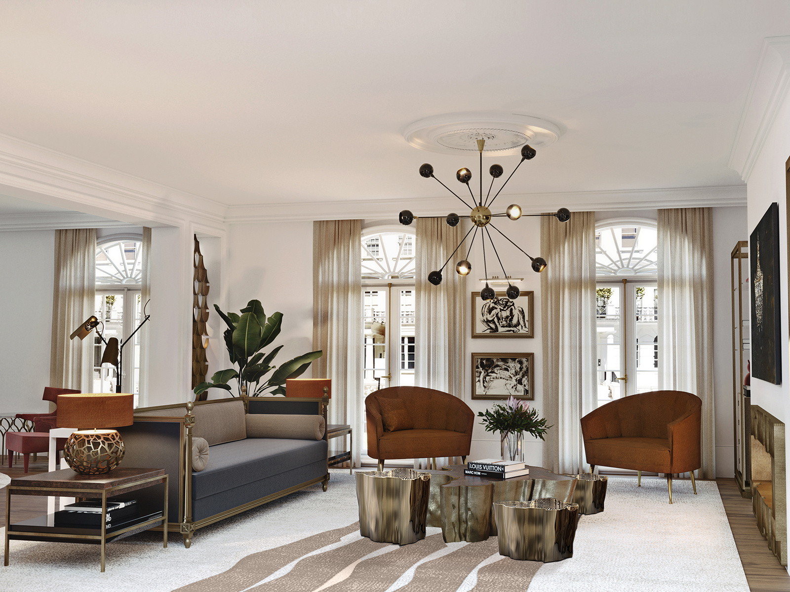 Candeeiro suspenso suave - 4