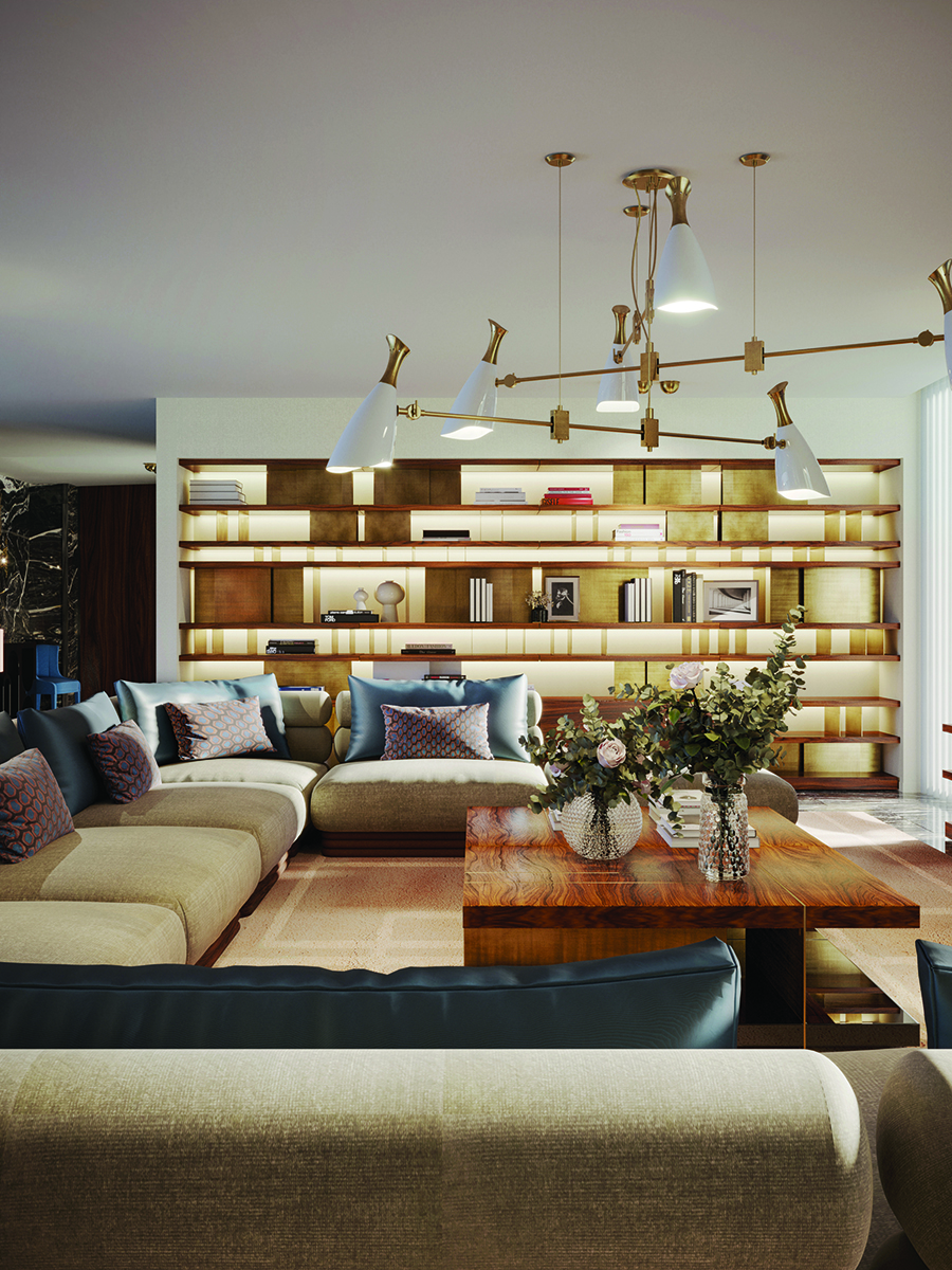 Candeeiro suspenso nobre - 6