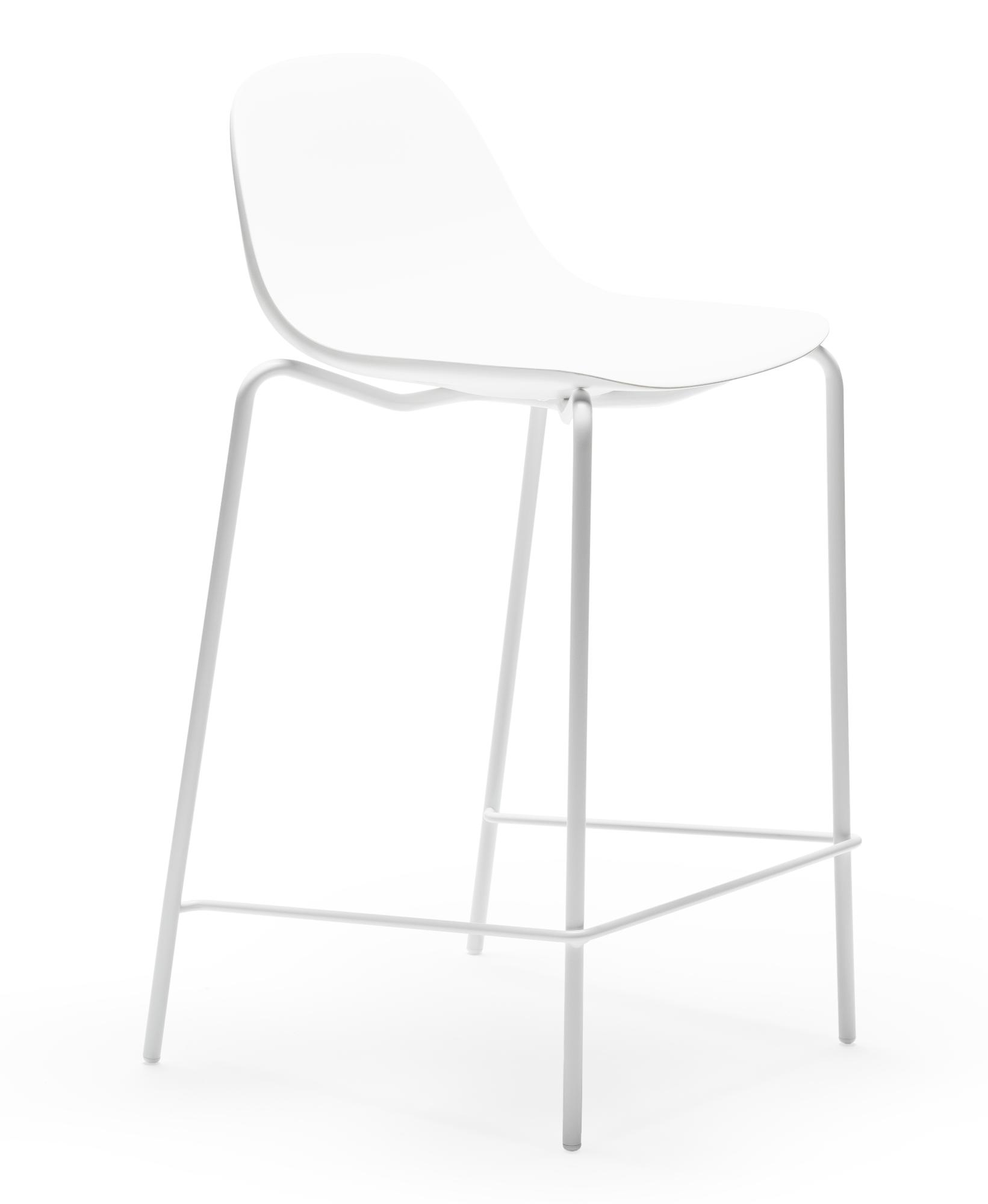 Banco de Bar Babah SG-65 Branco