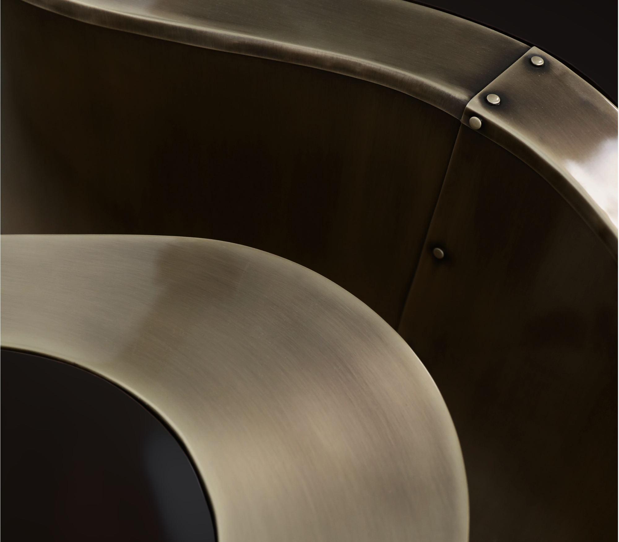 Conjunto de Mesas de Centro Crest Pátina Luxe